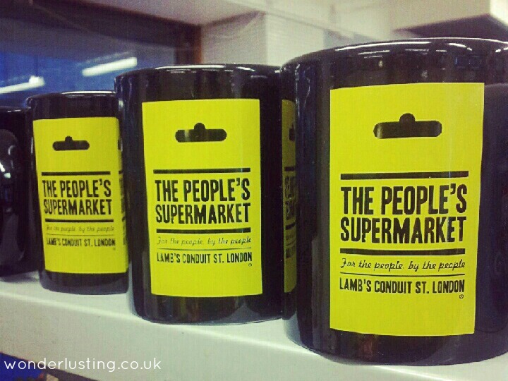 The People's Supermarket mugs