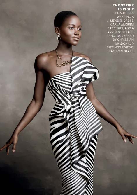 Lupita Nyong'o in January 2014 American Vogue issue, photographed by Christian McDonaldLupita Nyong'o in January 2014 American Vogue issue, photographed by Christian McDonald