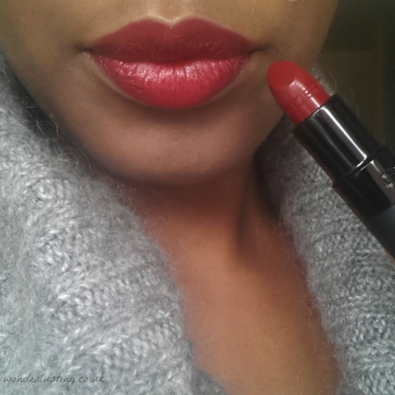168 Diva, GOSH Velvet Touch lipstick swatch