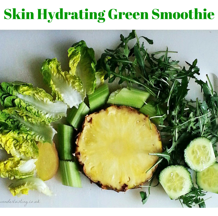 Skin Hydrating Green Smoothie ingredients