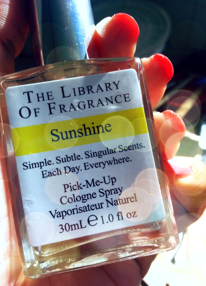 the library of fragrance sunshine