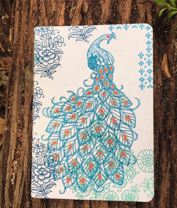 Galison-peacock-journal-notebook