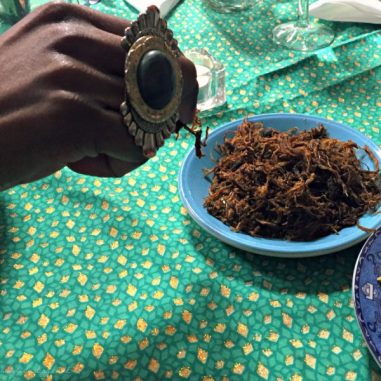 Dambu nama, dried meat floss traditonally eaten in Northern Nigeria, Tokunbo's Kitchen