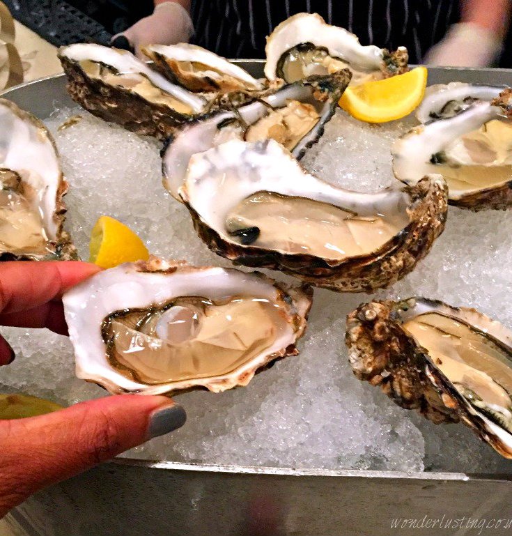 Oysters at Hix Oyster & Chop House