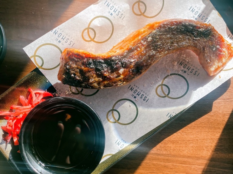 Salmon Teriyaki, Issho-Ni bottomless brunch